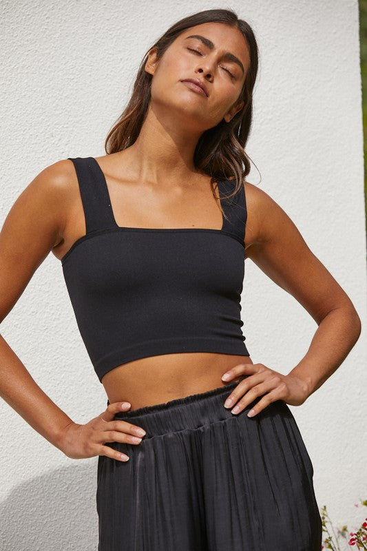 Midweek Bralette-Black