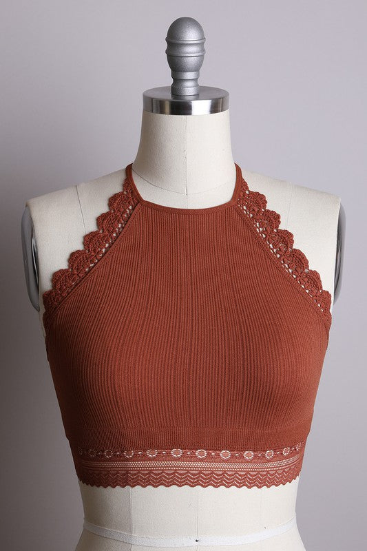 Lyra Bralette-Rust