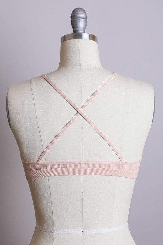 Chloe Bralette-Blush