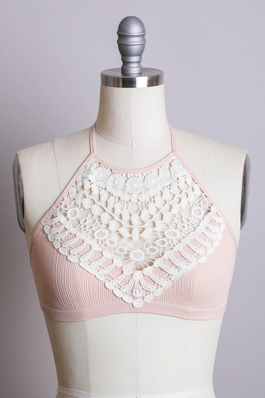 Chloe Bralette-Blush