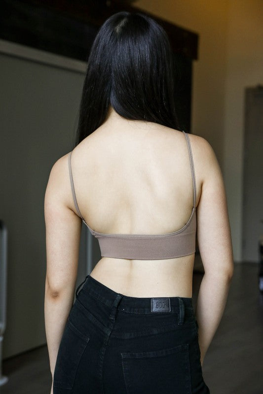 Zoey Bralette-Mocha