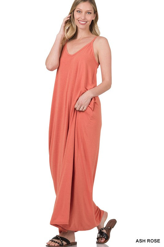 Sandra Maxi- Ash Rose