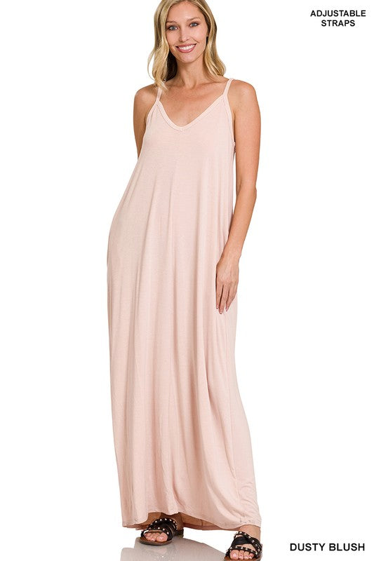 Sandra Maxi- Dusty Blush