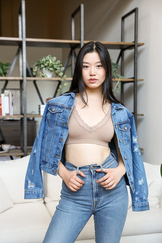 Erin Bralette-Mocha