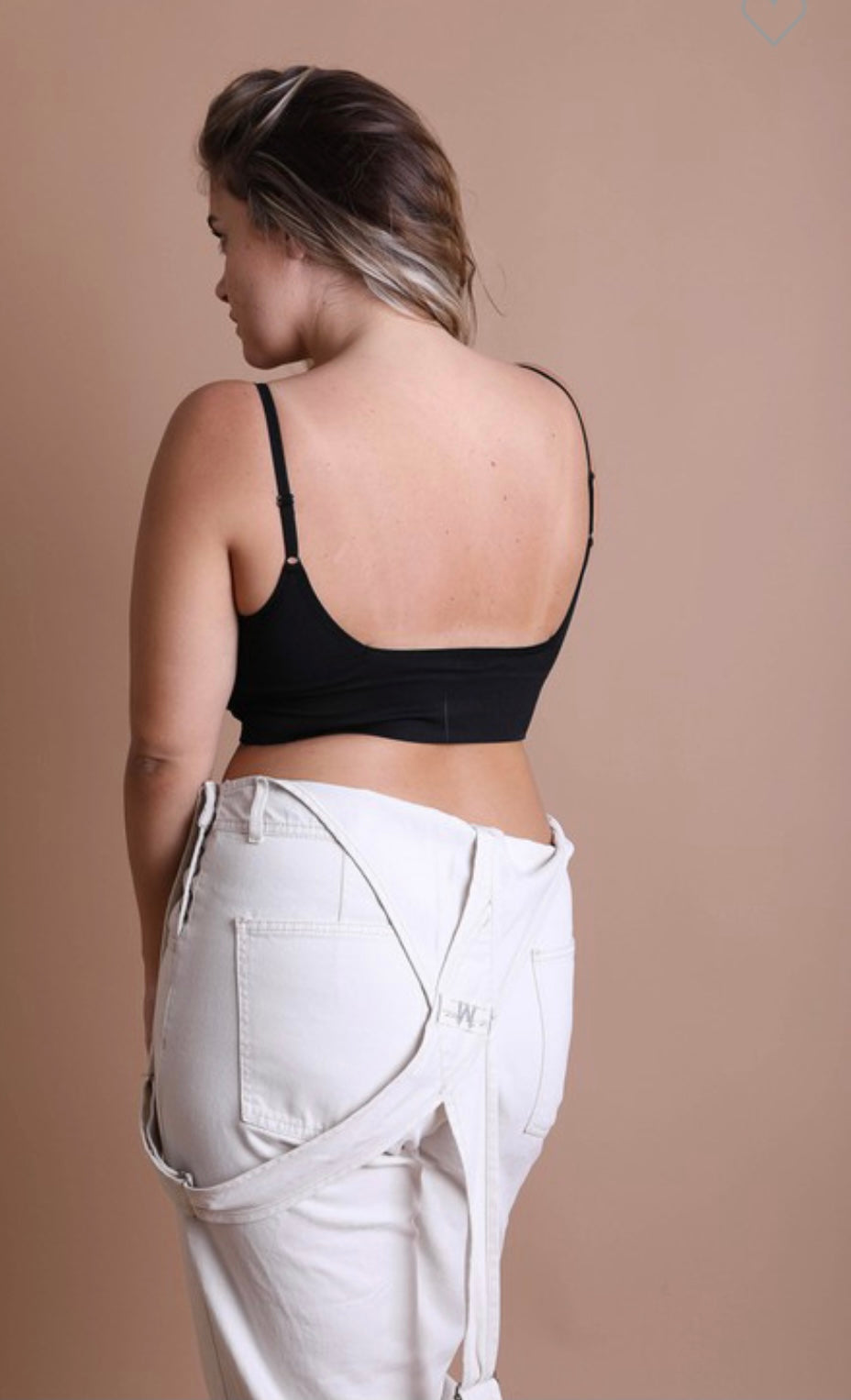 Zoey Plus Size Bralette-Black