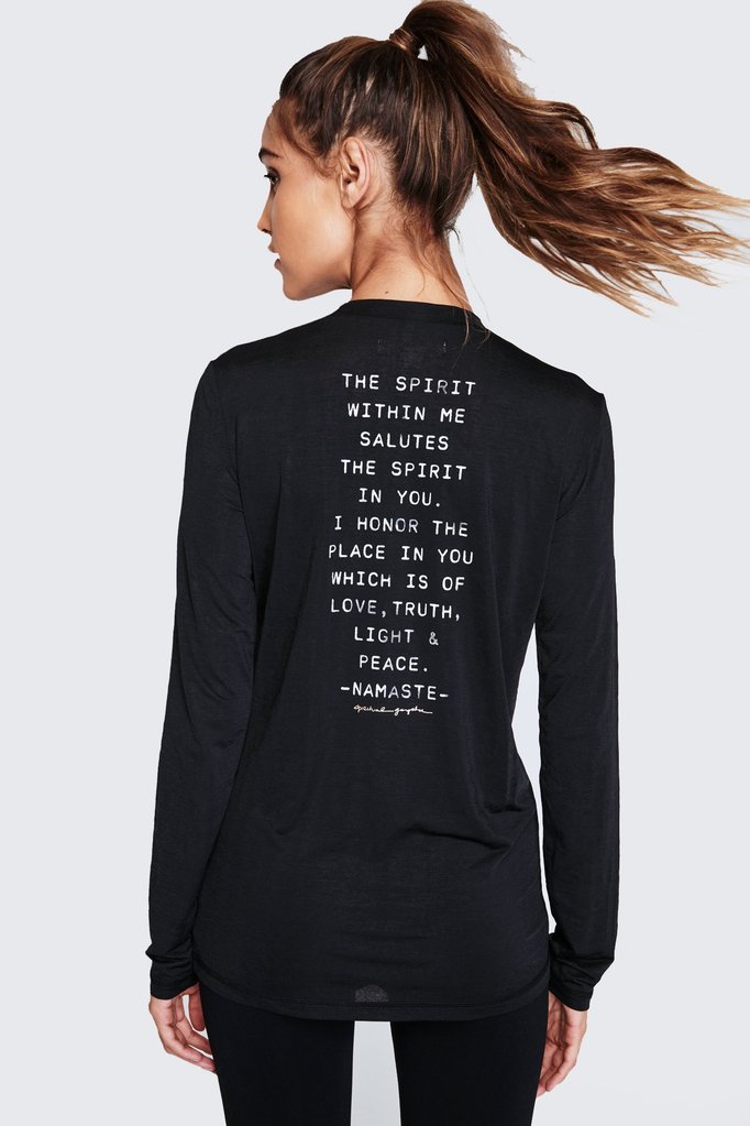 Namaste Long Sleeve Active Quick Dry Long Sleeve