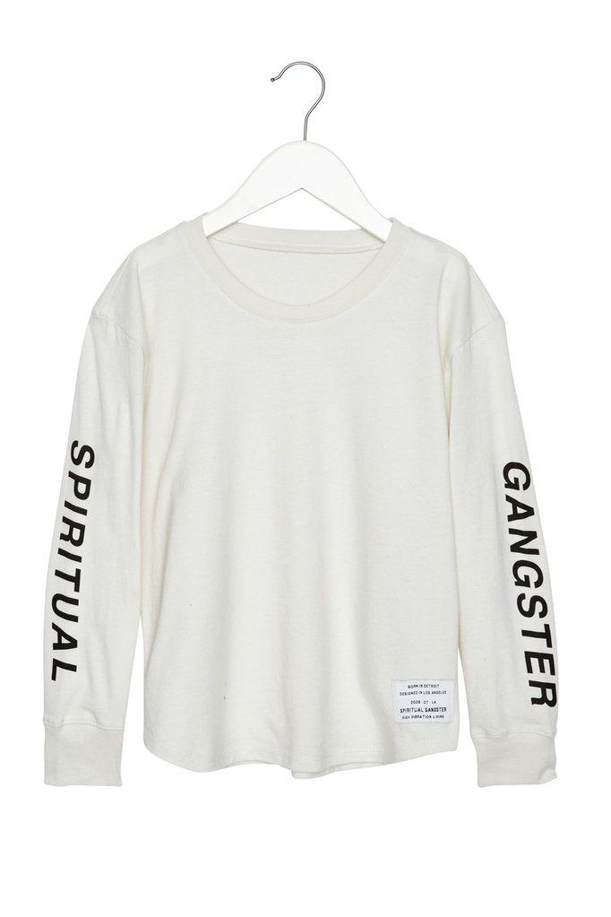 Kids Oblique Long Sleeve Tee