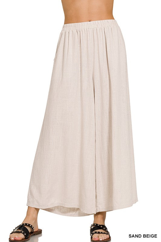 Callie Pants-Sand Beige