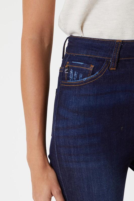 Raw High Waist Jeans