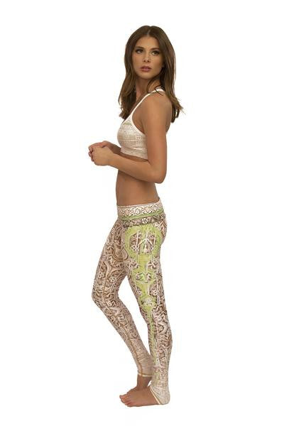 Neon Bone Endless Leggings